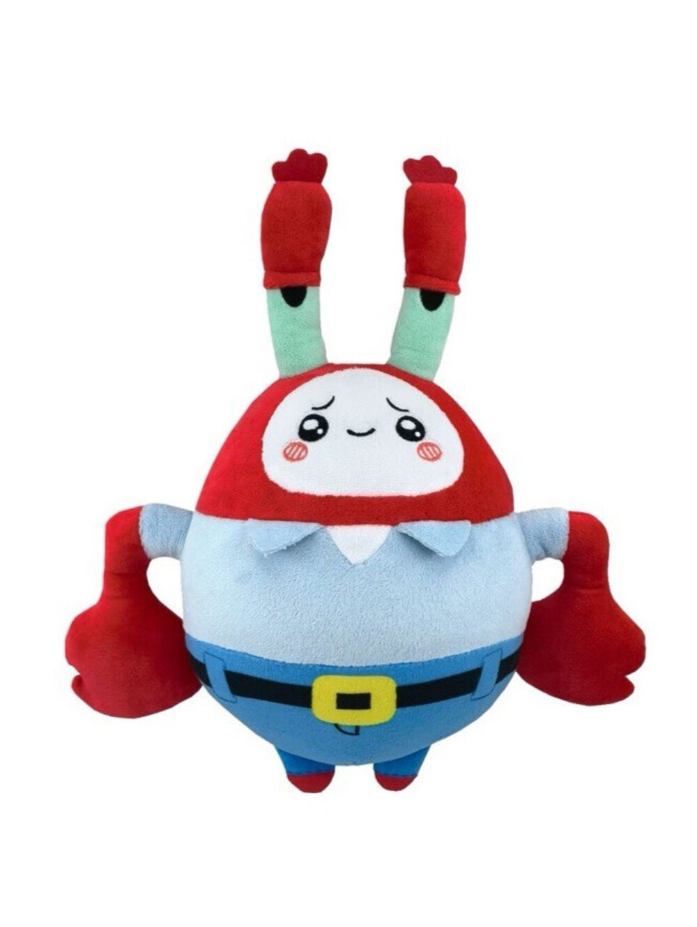 Mr Krabs Chiikawa Anime Plush Stuffed Toy SpongeBob Cute Soft Doll Toy NEW